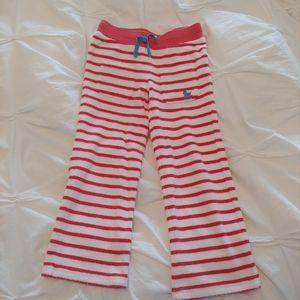 Mini Boden toweling pants 5y